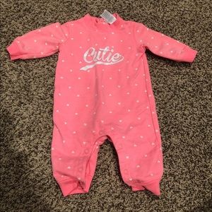 Pink Carters Romper